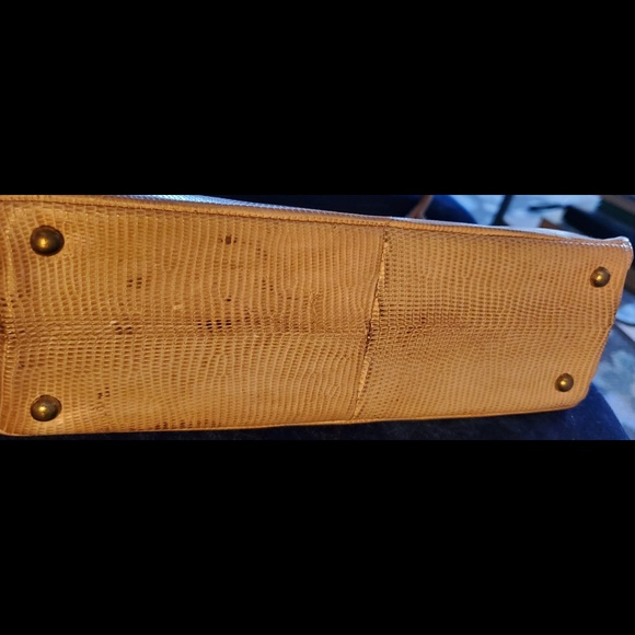 Lizard Skin taupe bag - Picture 12 of 16